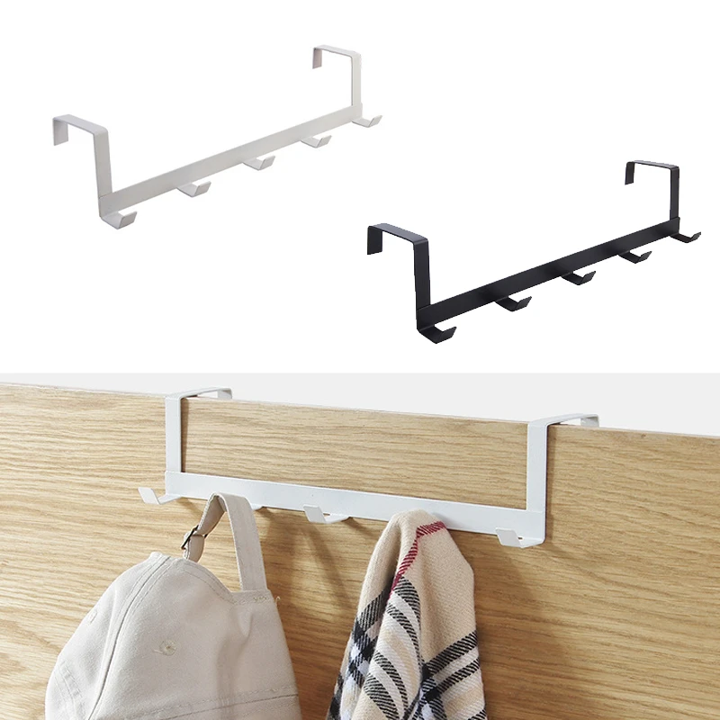 Home Bathroom Gadgets - Крючки на дверь, 5 крючков, подвесная