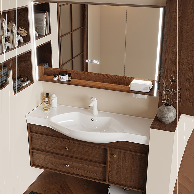 Home Bathroom Partition Wall - Зеркальный шкаф-органайзер для хранения, туалетные перегородки,
