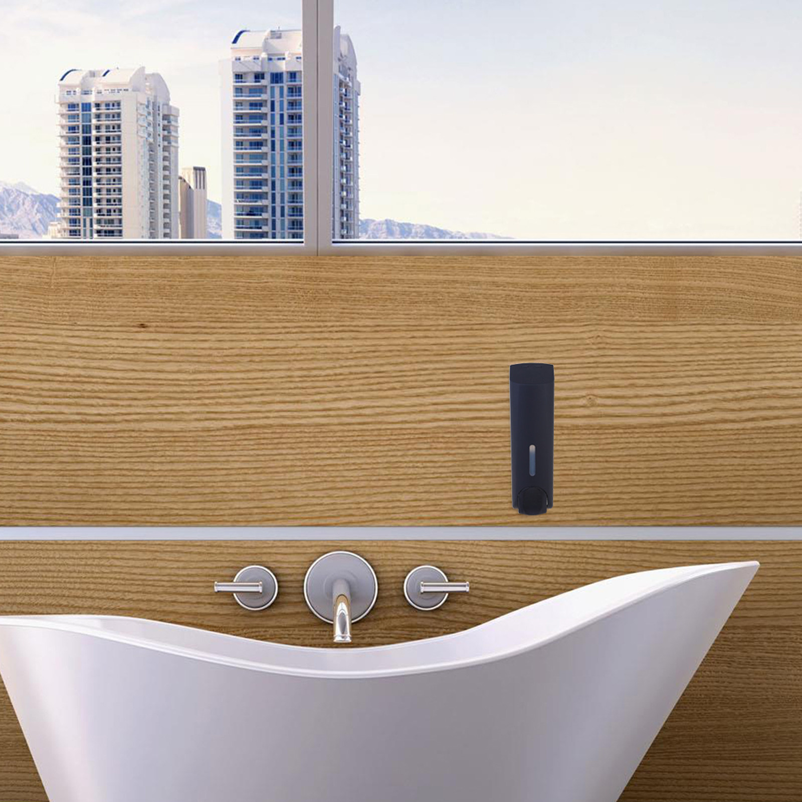 Home Bathroom Wall Soap Dispenser - 1 шт. Премиум-дозатор для мыла настенный,