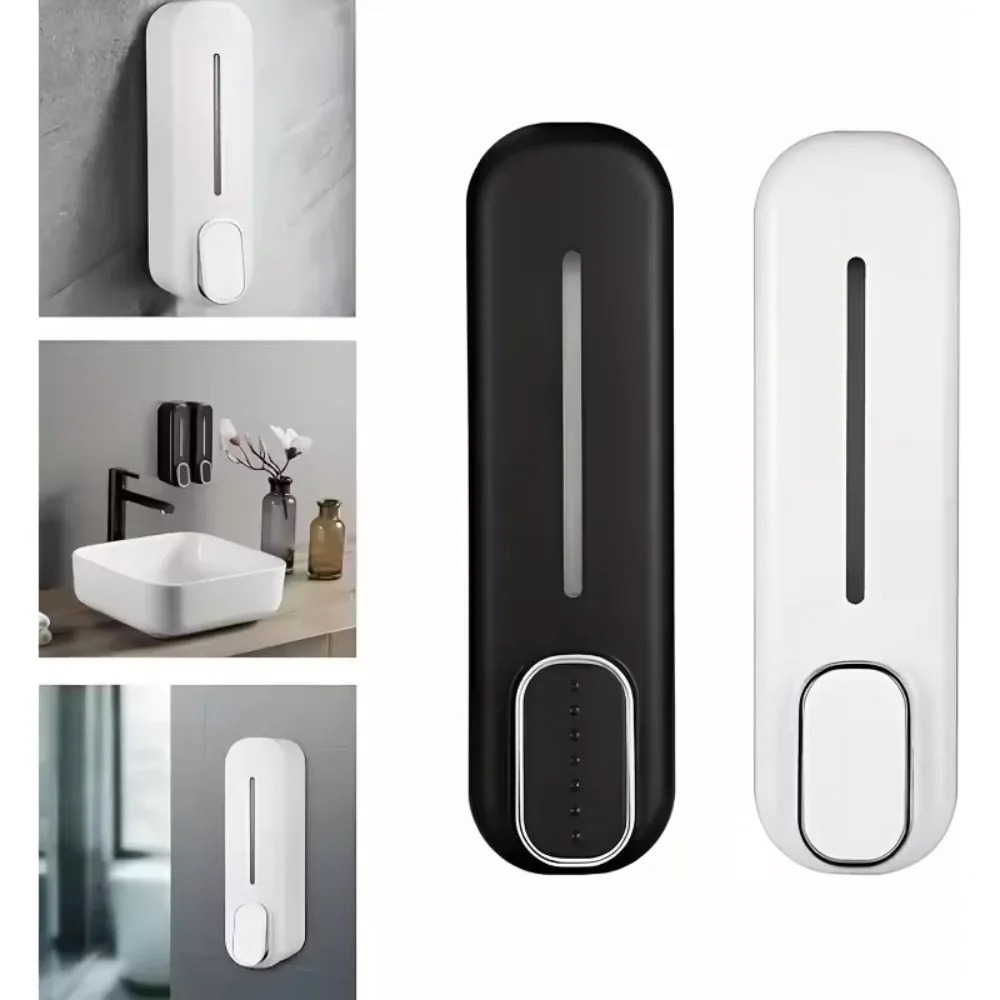 Home Bathroom Wall Soap Dispenser - Настенный ручной дозатор для мыла, лосьона,