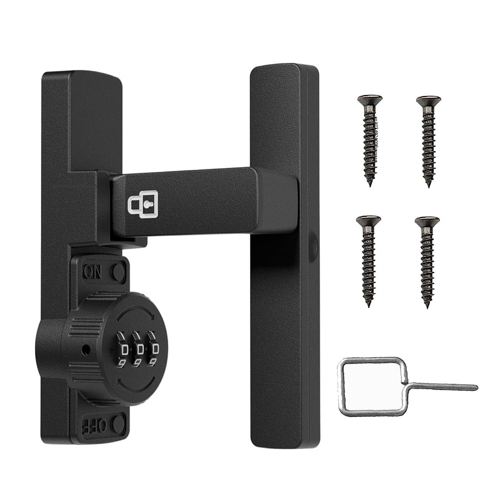 Home Bathroom Lock - Защитный дверной замок для сарая, 3-значный