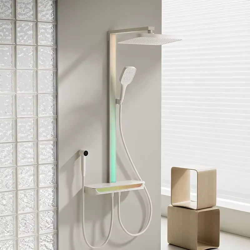 Home And Bathroom - Латунный цифровой душевой гарнитур с эффектом
