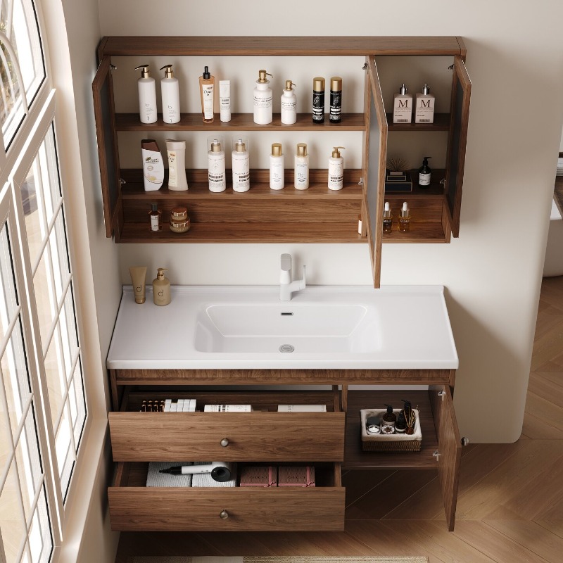 Home Bathroom Partition Wall - Современный шкаф для ванной комнаты: органайзер