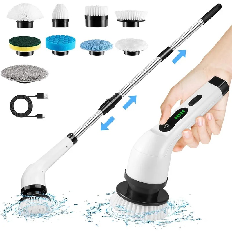 Home Bathroom Products - Беспроводная многофункциональная электрическая щетка для уборки