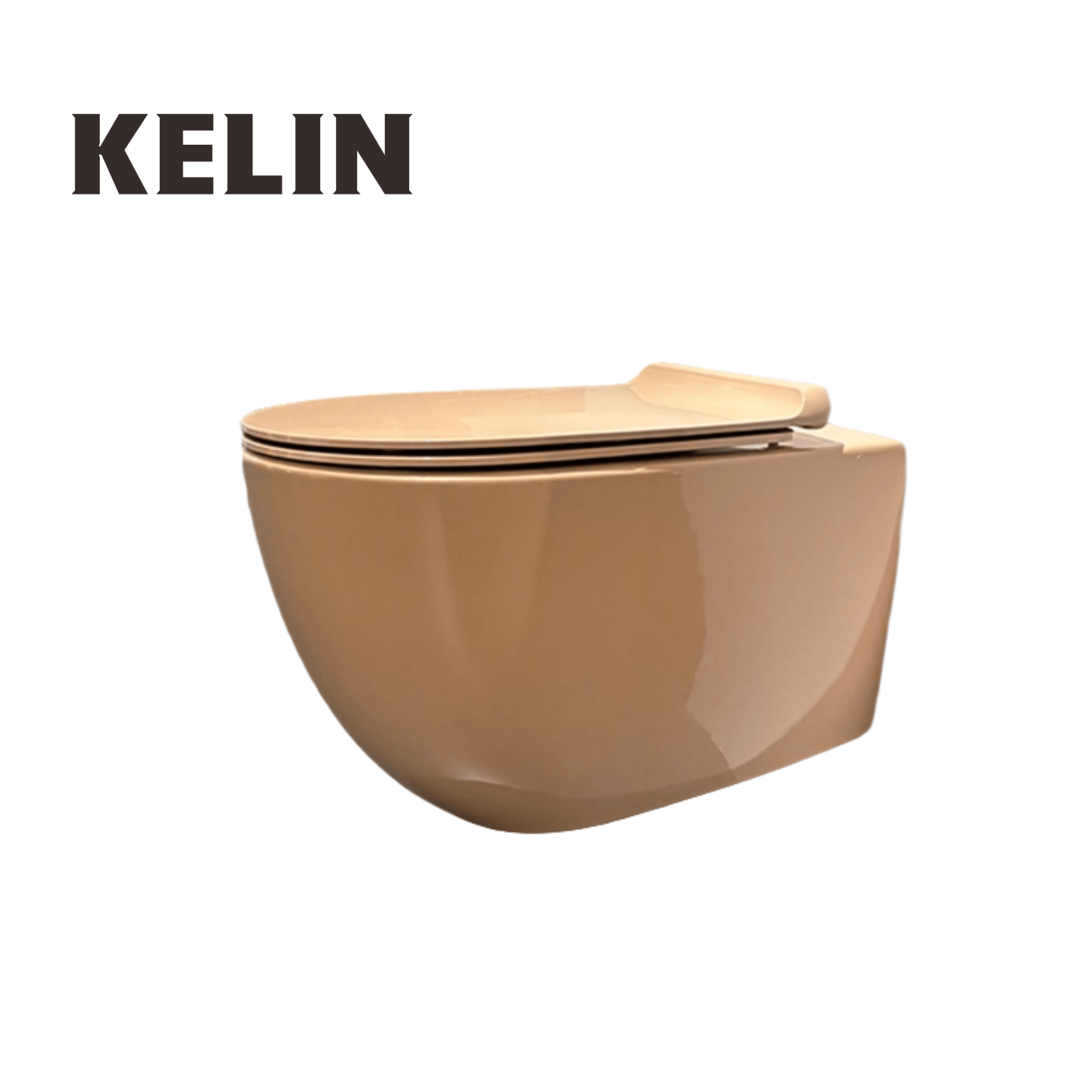 Home And Bathroom - Унитаз KELIN в современном стиле, подвесной,