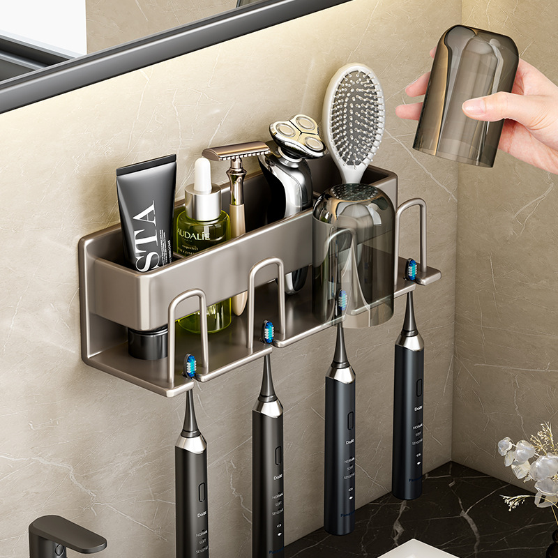 Home Bathroom Gadgets - Настенные полки для ванной комнаты, держатель