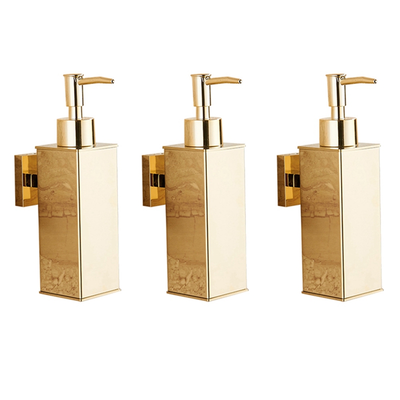 Home Bathroom Wall Soap Dispenser - 3X дозатор жидкого мыла для ванной