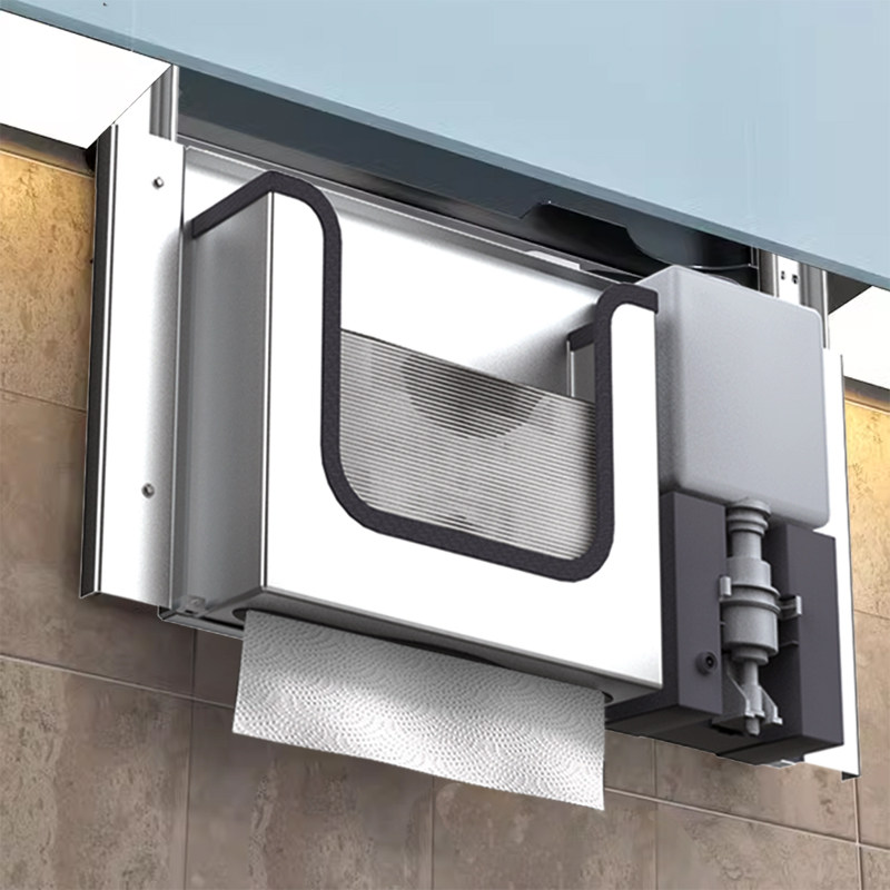 Home Bathroom Wall Soap Dispenser - Диспенсер для бумажных полотенец из нержавеющей