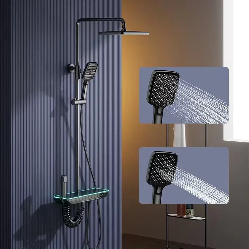 Home And Bathroom - Умный цифровой термостатический душевой набор из