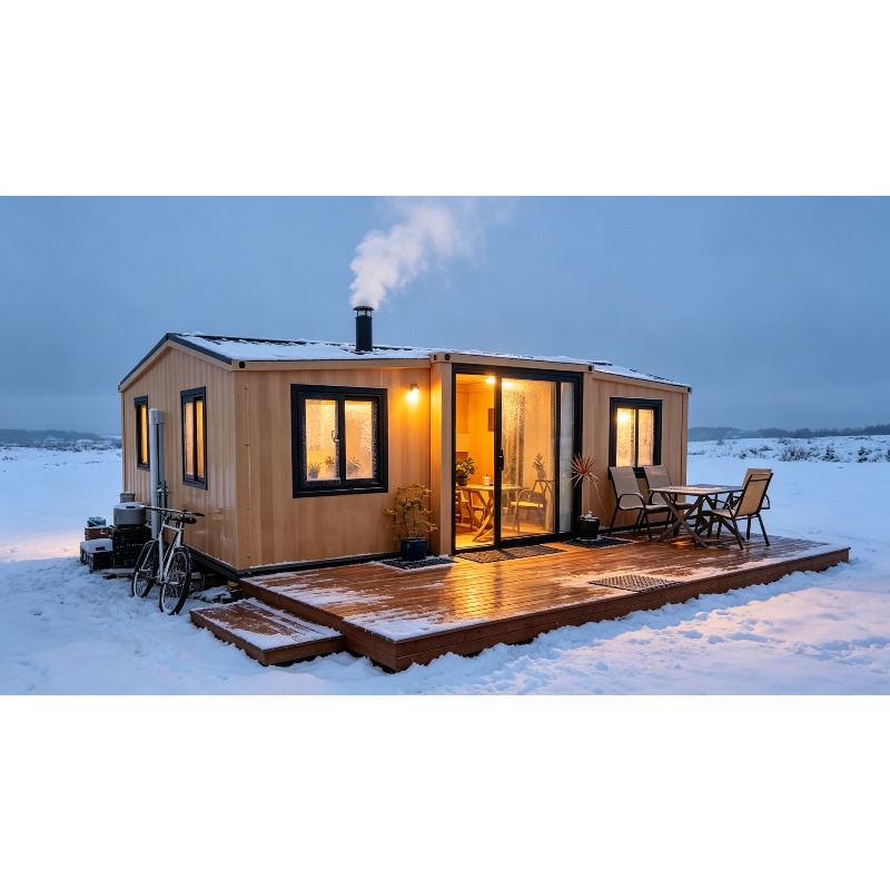 Мобильный расширяемый мини-дом – обзор и цена Tiny Home Bathroom Kitchen