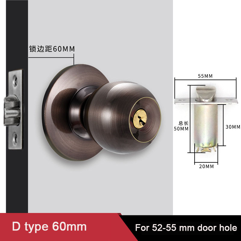 Круглые дверные ручки из алюми – обзор и цена Home Bathroom Lock