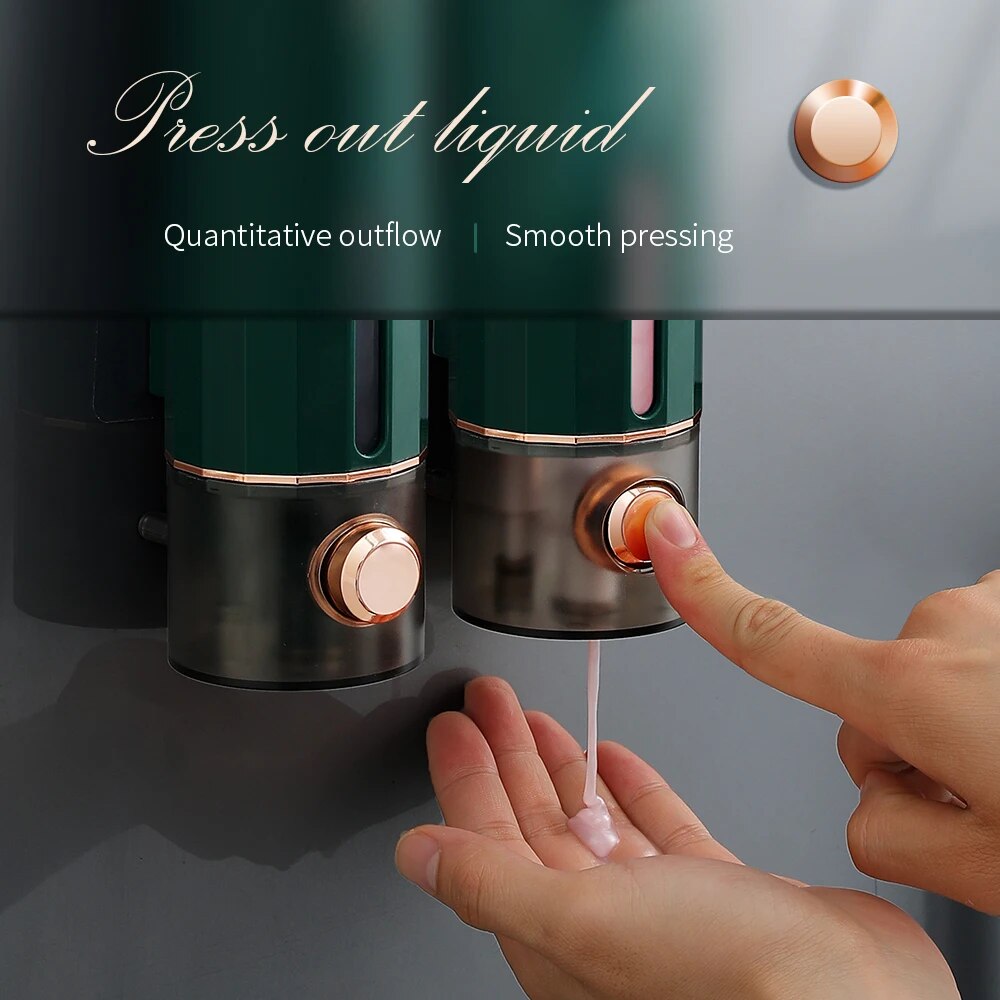 Настенный дозатор для мыла с р – обзор и цена Home Bathroom Wall Soap Dispenser