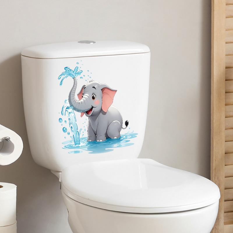 【HG】Наклейка для туалета в мор – обзор и цена Home Bathroom Design