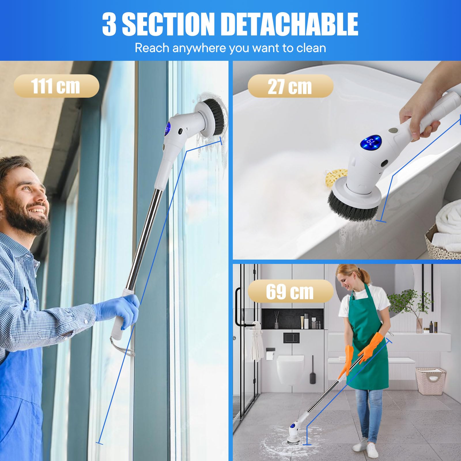 Электрическая вращающаяся щетк – обзор и цена Home Bathroom Products