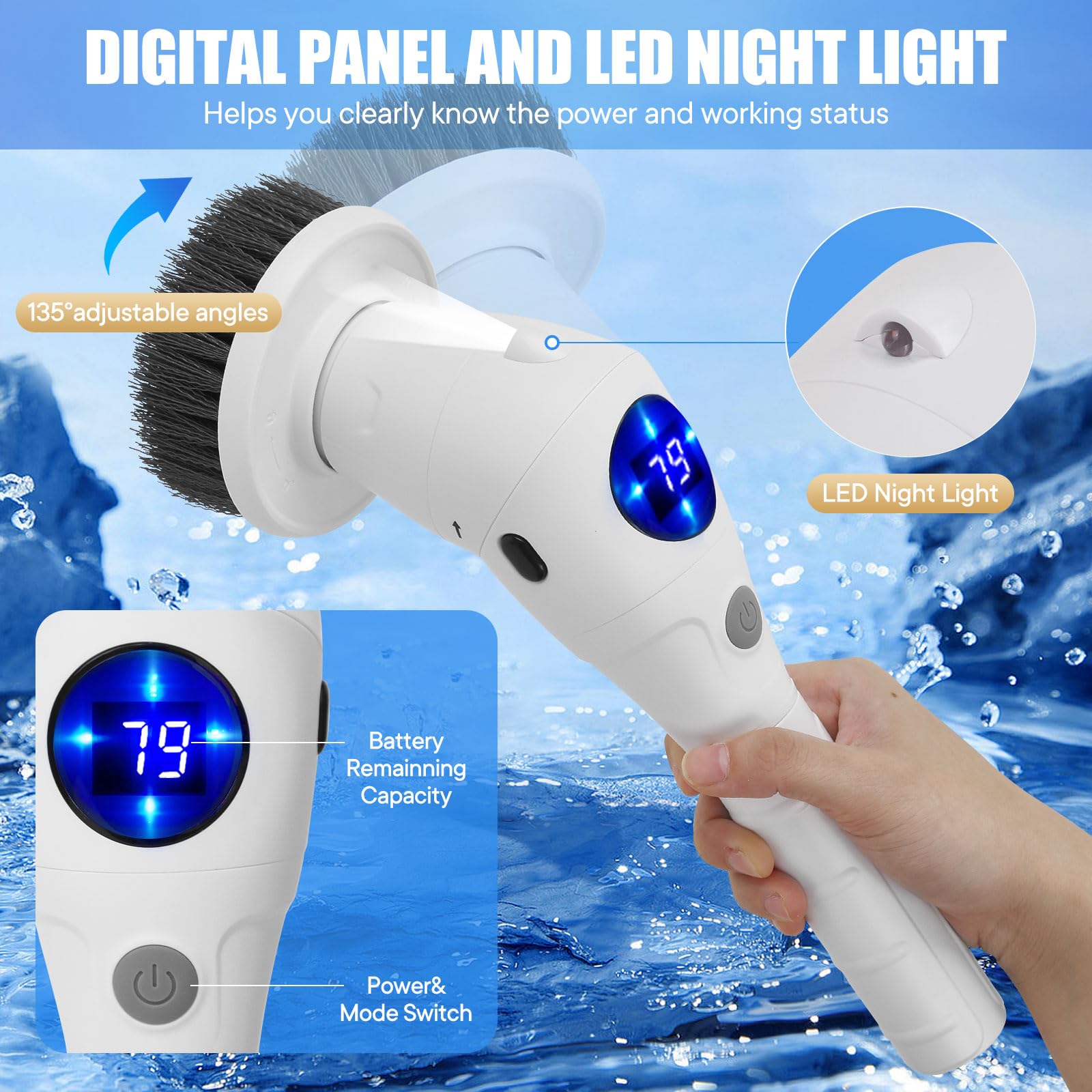 Электрическая вращающаяся щетк – обзор и цена Home Bathroom Products