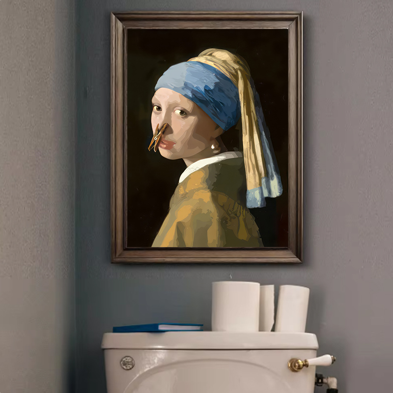 1 шт. Забавный абстрактный пос – обзор и цена Home Bathroom Design