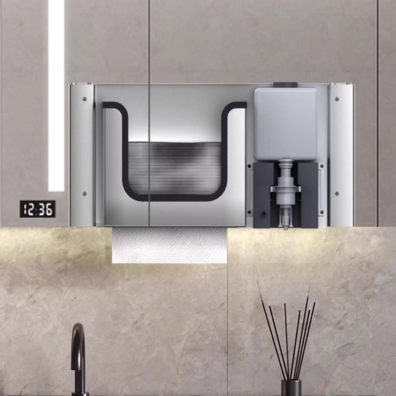 Диспенсер для бумажных полотен – обзор и цена Home Bathroom Wall Soap Dispenser