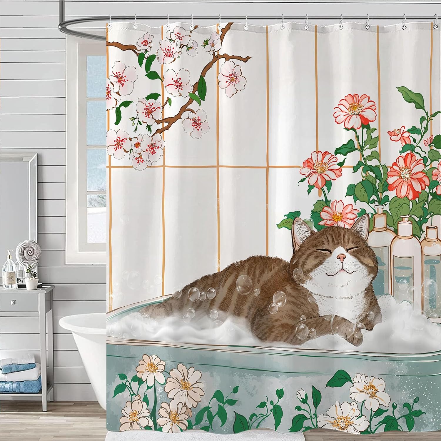 Эстетичная шторка для душа с ц – обзор и цена Home Bathroom Spa Ideas