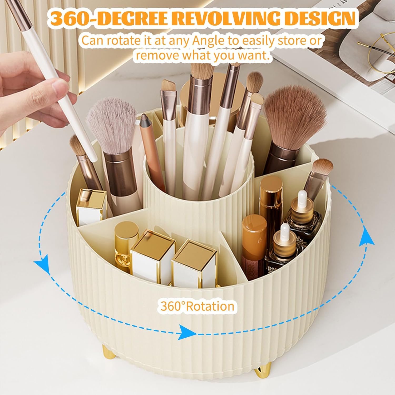 360 °   Вращающийся органайзер – обзор и цена Home Goods Bathroom Storage