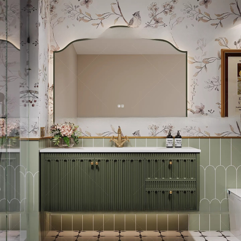 Роскошный деревянный шкаф для  – обзор и цена Home Bathroom Partition Wall
